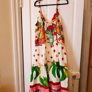 FARM RIO MIX PICNIC MAXI DRESS